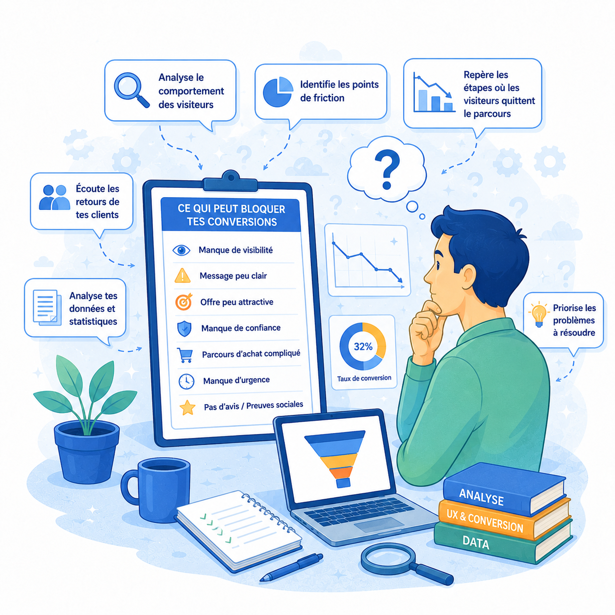 Comment identifier ce qui bloque mes conversions ?