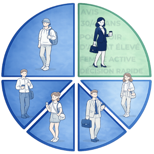 Schéma explicatif de l’importance du persona